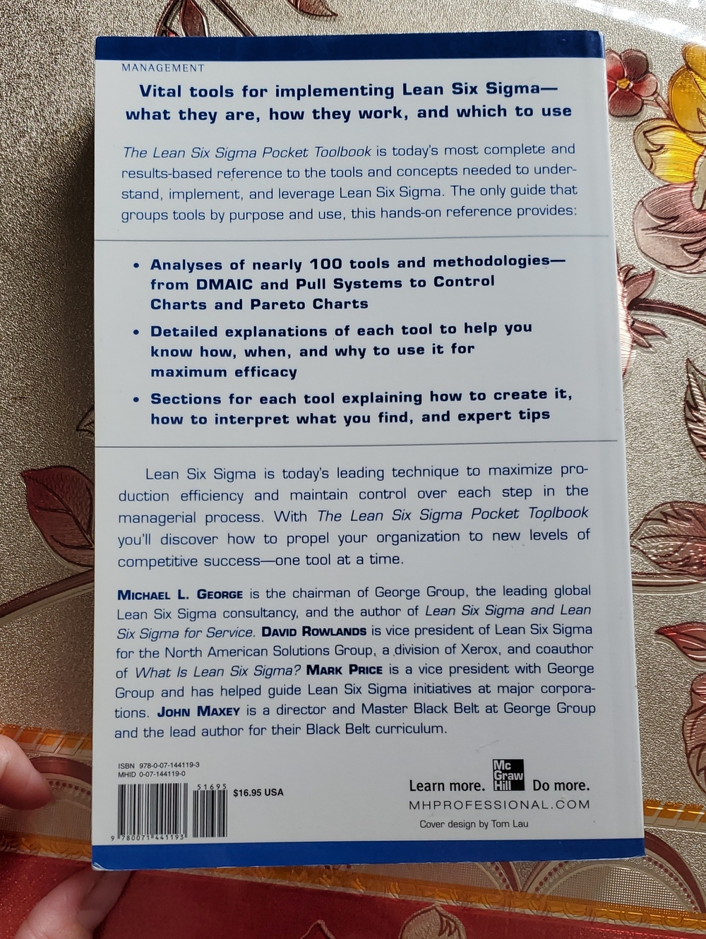 The Lean Six Sigma Pocket Toolbook — Blue & White Professional Reference - Picture 2 of 5